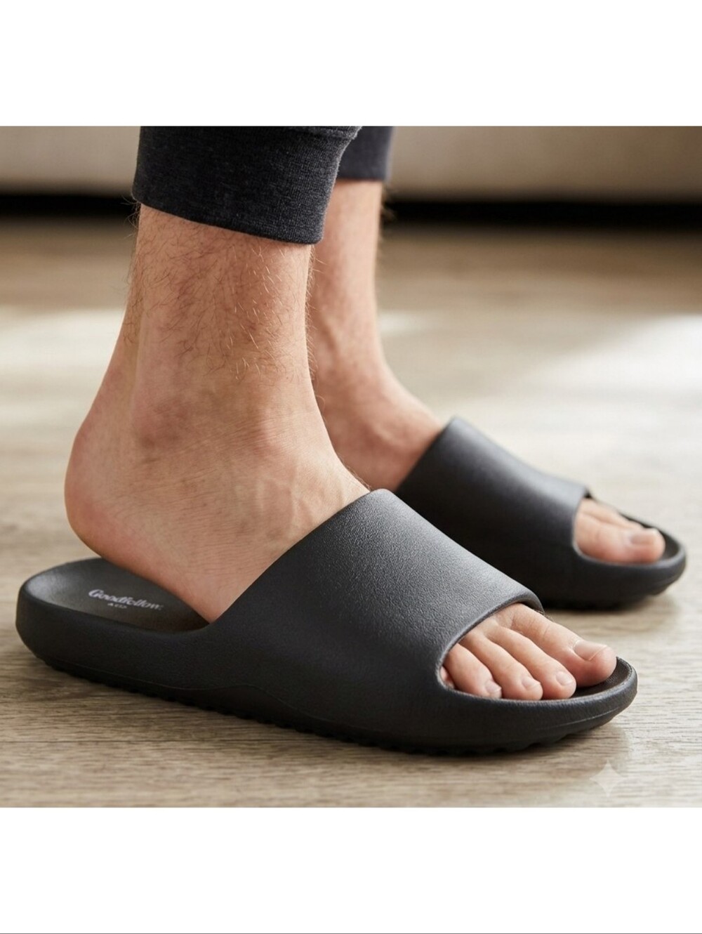 Goodfellow & Co Kendrix Slides Black Size 8